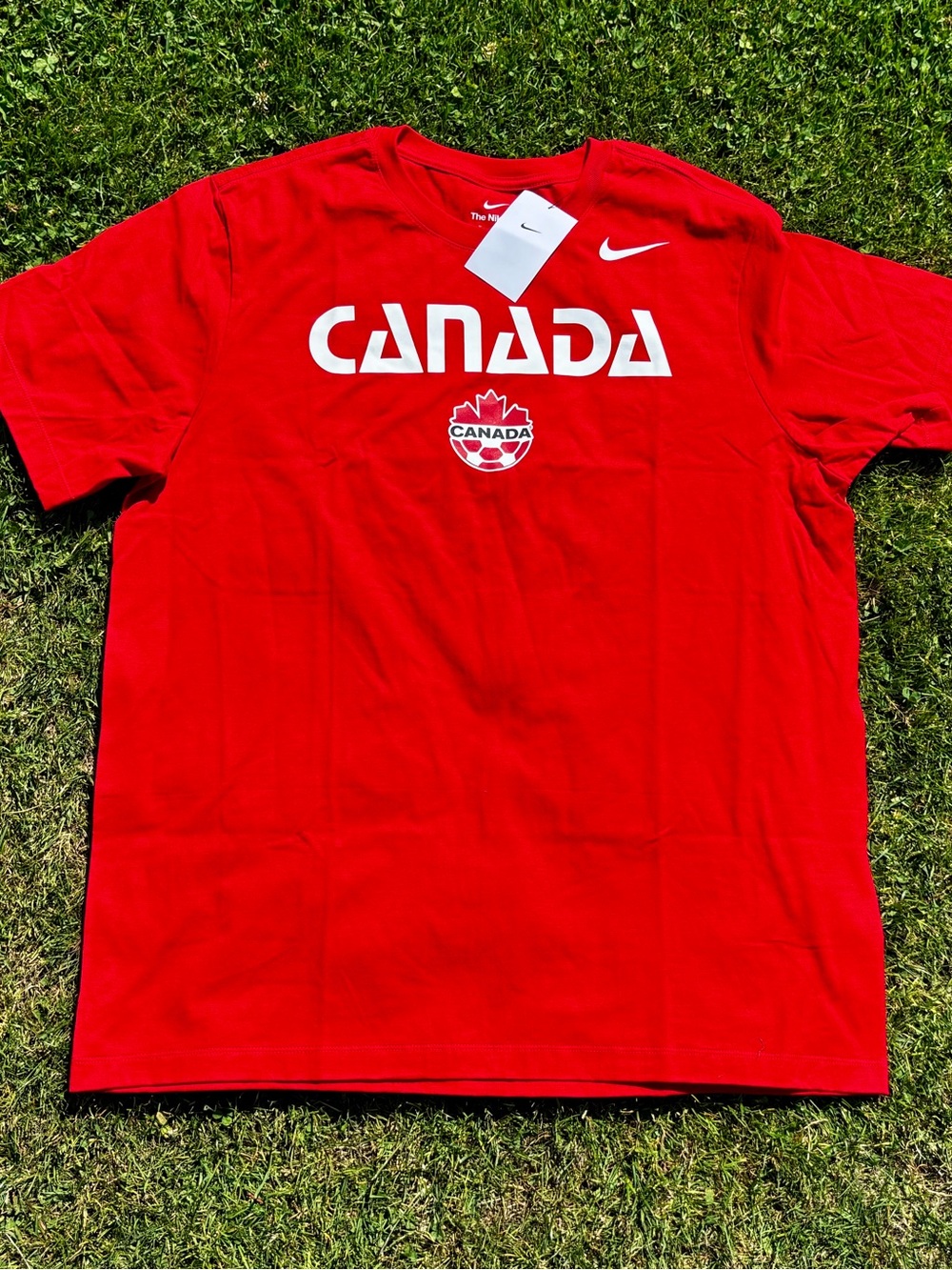 Nike Red Soccer Canada Graphic Short-Sleeve Tee - FIFA World Cup